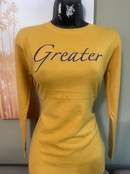 SGRHO Greater Sweater