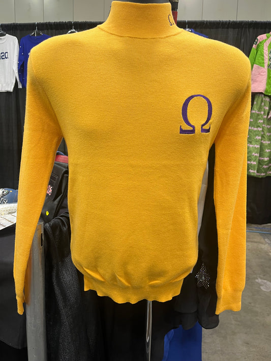 Que Old Gold Mockneck