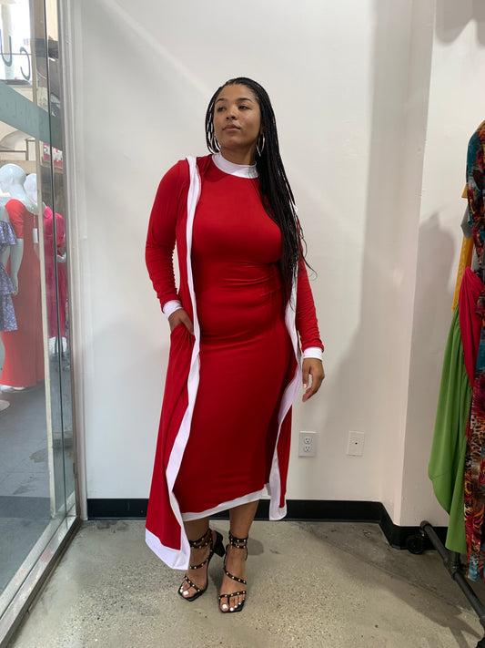 Red Riding Hood Dress Set