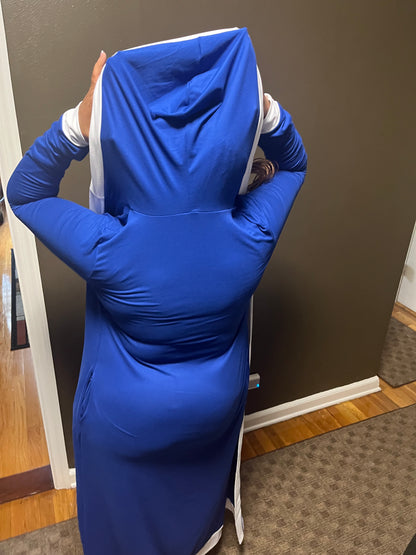 Blue Riding Hood Dress Set
