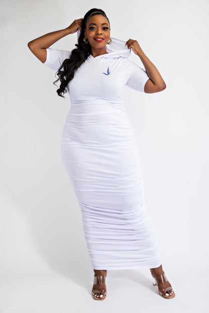Hooded and chic white Zeta version
